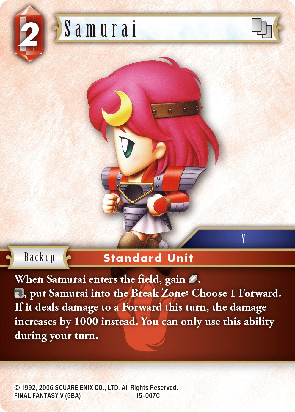 Samurai [Crystal Dominion] | Boutique FDB TCG