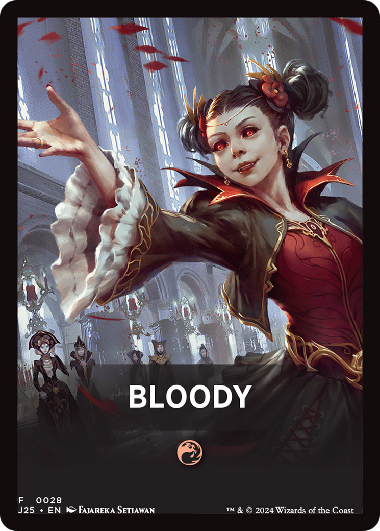 Bloody Theme Card [Foundations Jumpstart Front Cards] | Boutique FDB TCG