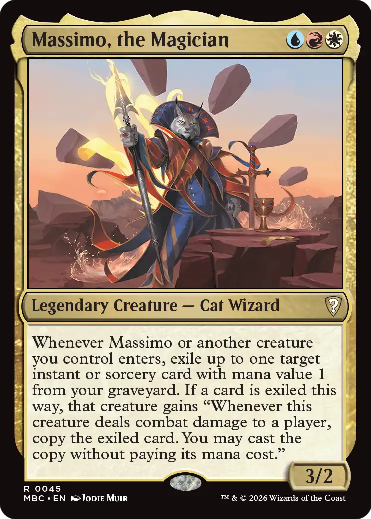 Massimo, the Magician [Mystery Booster: Commander Edition] | Boutique FDB TCG