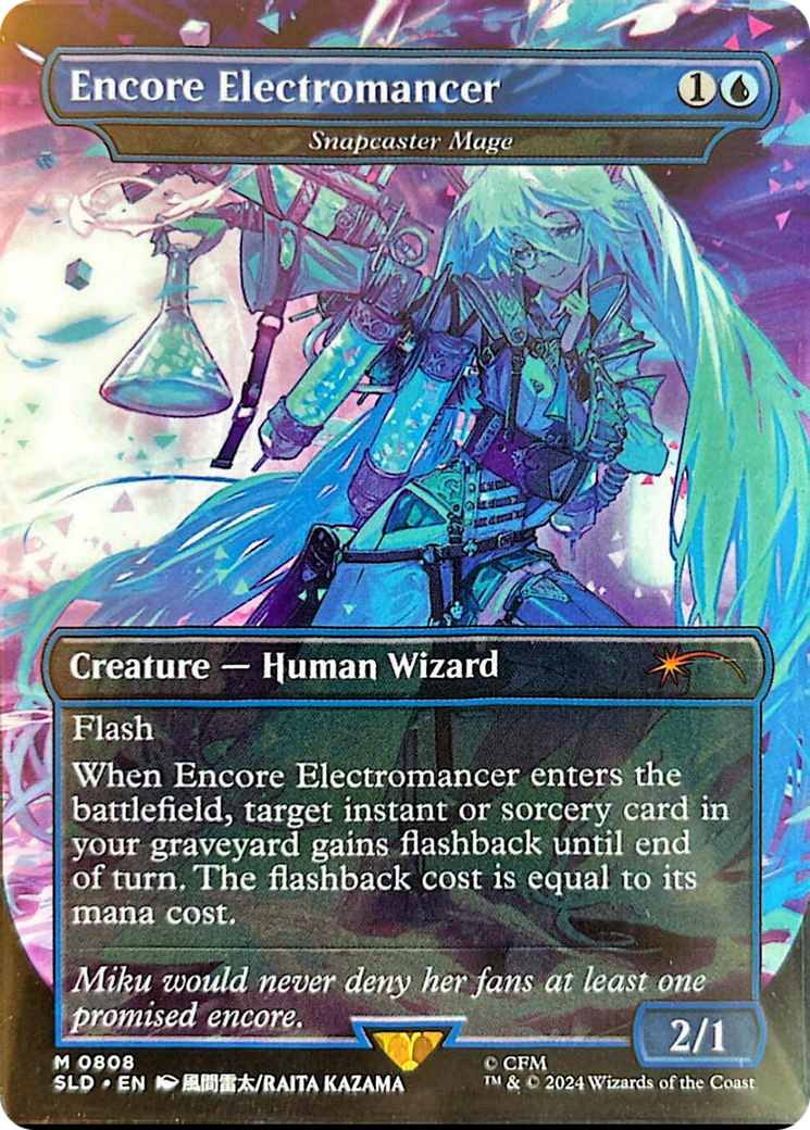 Encore Electromancer - Snapcaster Mage [Secret Lair Drop Series] | Boutique FDB TCG