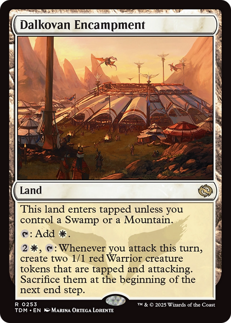 Dalkovan Encampment [Tarkir: Dragonstorm] | Boutique FDB TCG