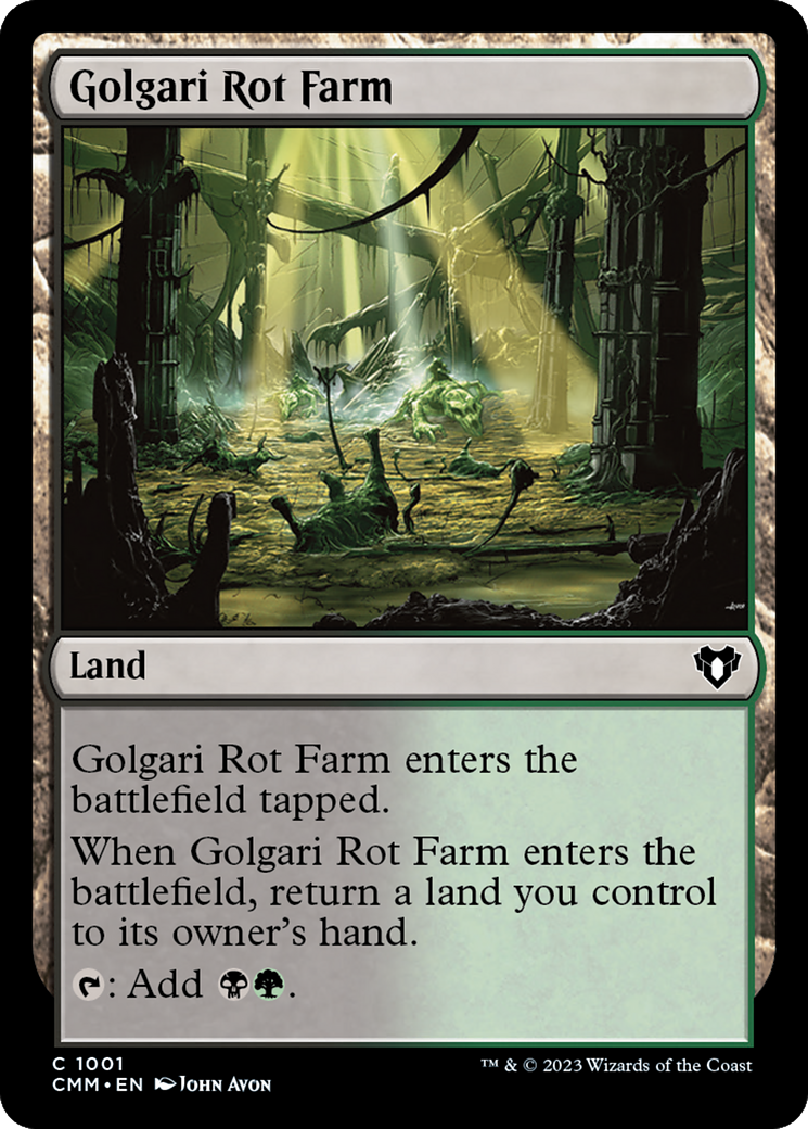 Golgari Rot Farm [Commander Masters] | Boutique FDB TCG