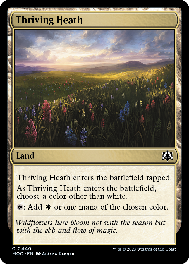 Thriving Heath [March of the Machine Commander] | Boutique FDB TCG