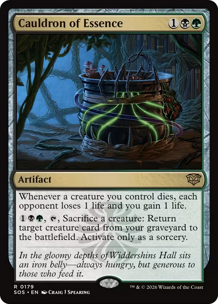 Cauldron of Essence [Secrets of Strixhaven] | Boutique FDB TCG