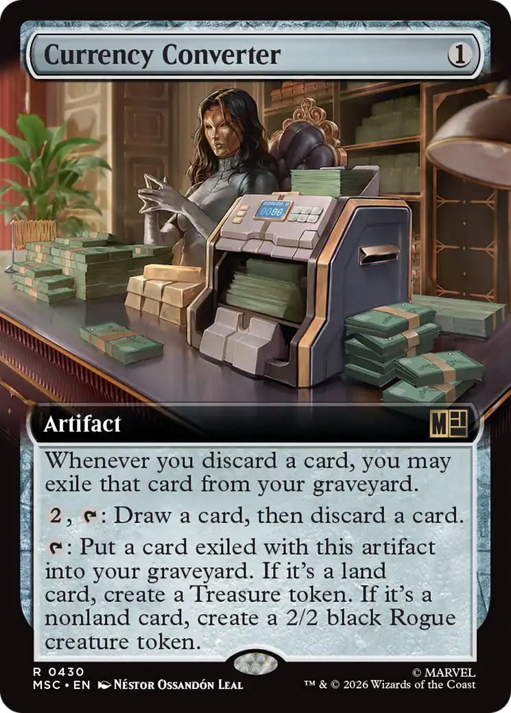 Currency Converter (Extended Art) [Marvel Super Heroes Commander] | Boutique FDB TCG