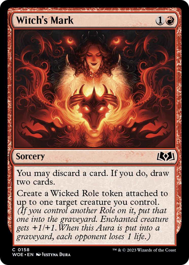 Witch's Mark [Wilds of Eldraine] | Boutique FDB TCG