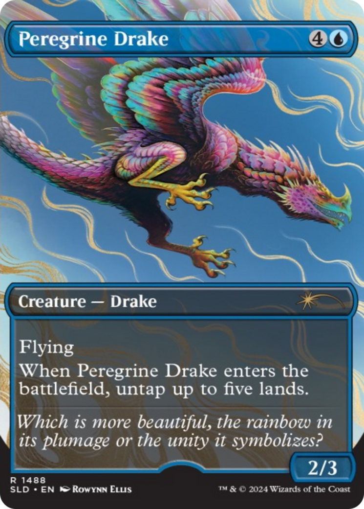 Peregrine Drake (Rainbow Foil) [Secret Lair Drop Series] | Boutique FDB TCG