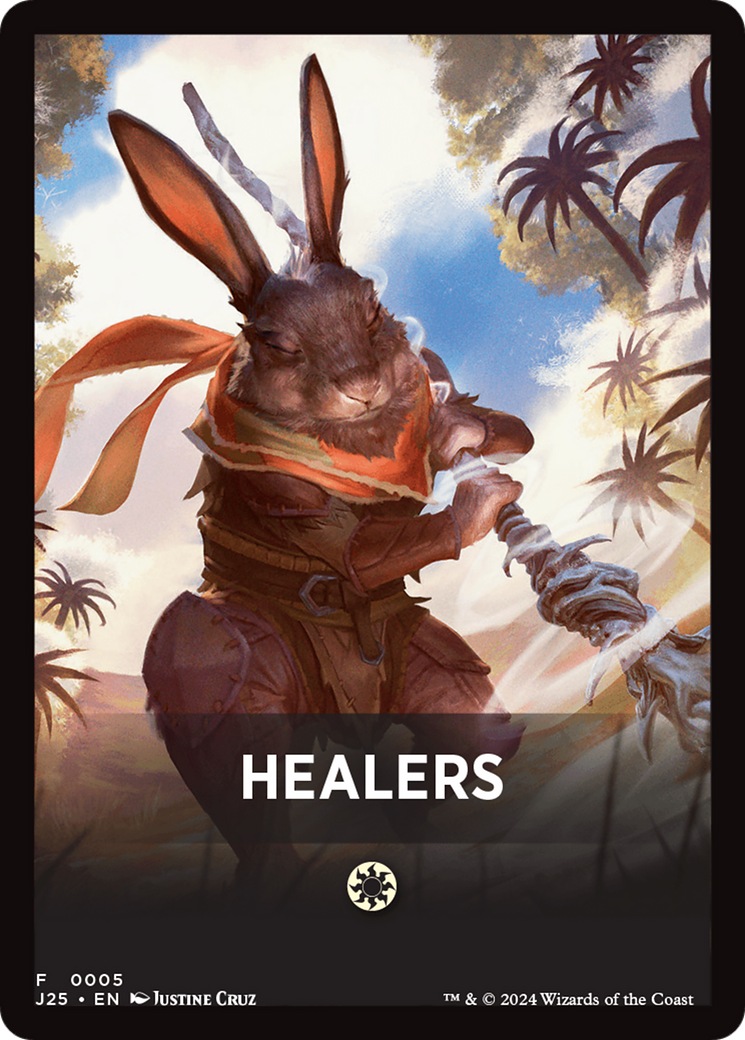 Healers Theme Card [Foundations Jumpstart Front Cards] | Boutique FDB TCG