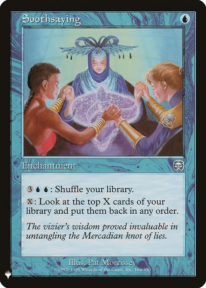 Soothsaying [Mystery Booster] | Boutique FDB TCG