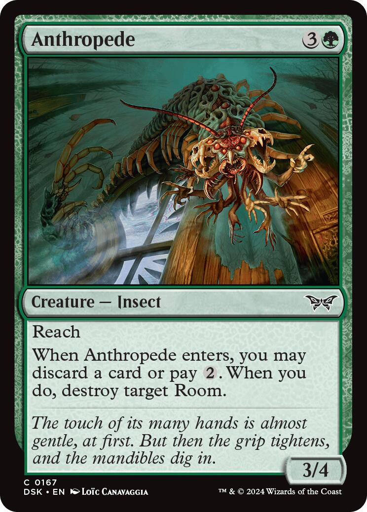 Anthropede [Duskmourn: House of Horror] | Boutique FDB TCG