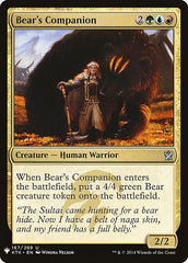 Bear's Companion [Mystery Booster] | Boutique FDB TCG