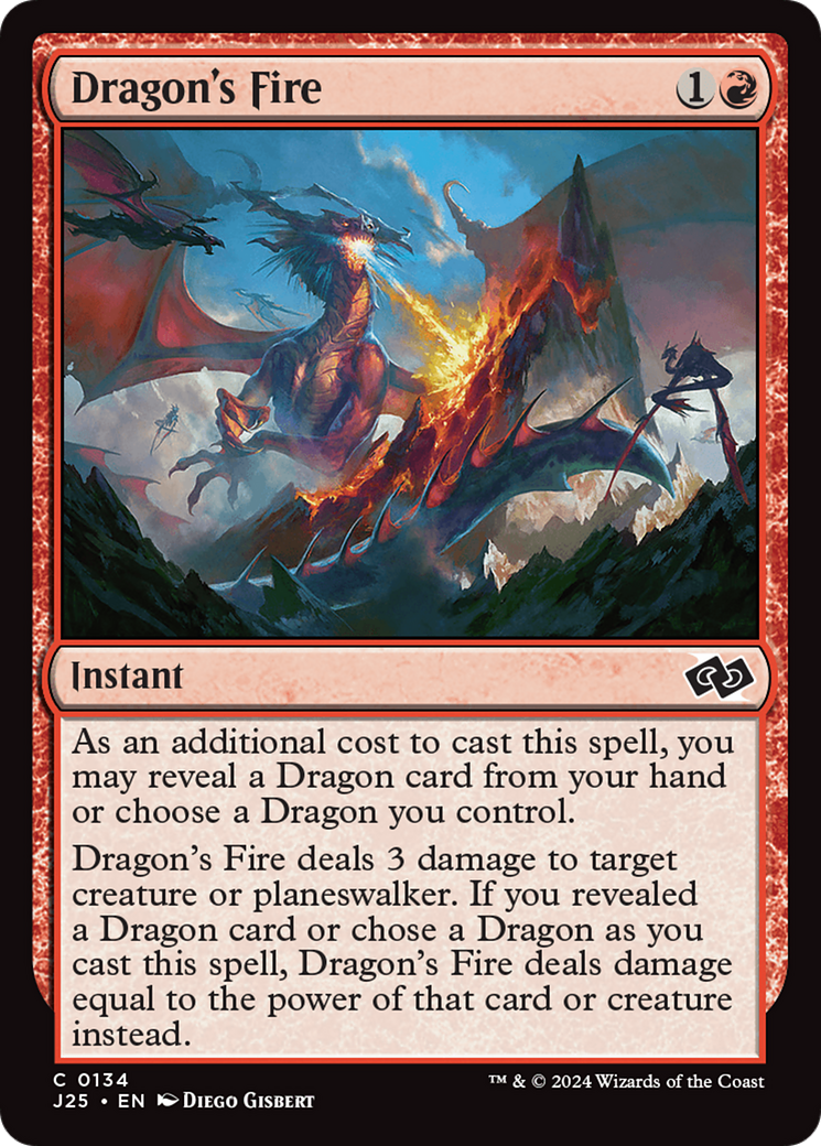 Dragon's Fire [Foundations Jumpstart] | Boutique FDB TCG