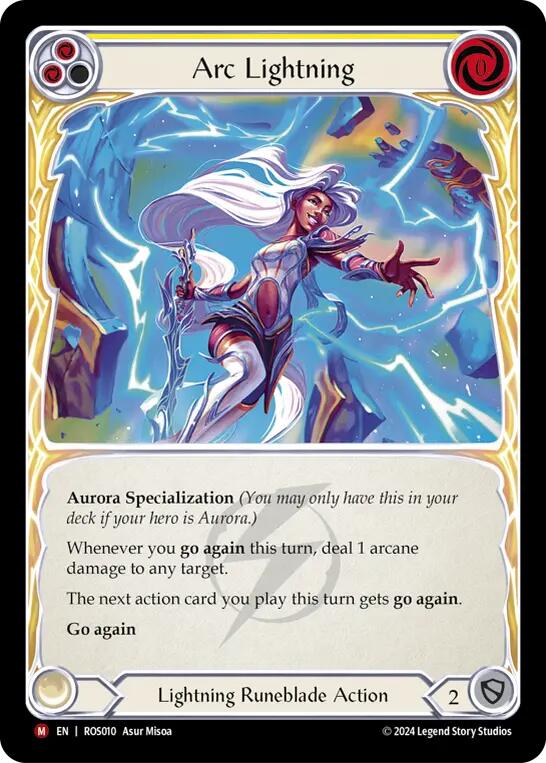 Arc Lightning (Normal) [ROS010] (Rosetta) | Boutique FDB TCG