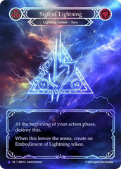 Sigil of Lightning (Marvel) [ROS113] (Rosetta)  Cold Foil | Boutique FDB TCG