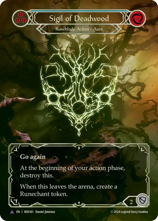 Sigil of Deadwood (Marvel) [ROS161] (Rosetta)  Cold Foil | Boutique FDB TCG