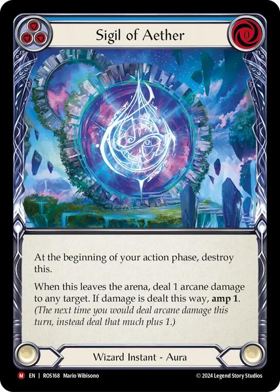 Sigil of Aether [ROS168] (Rosetta) | Boutique FDB TCG