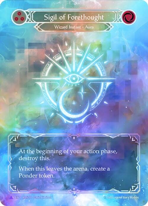 Sigil of Forethought (Marvel) [ROS210] (Rosetta)  Cold Foil | Boutique FDB TCG