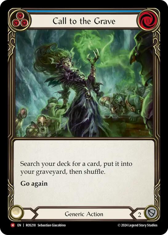 Call to Grave [ROS218] (Rosetta) | Boutique FDB TCG