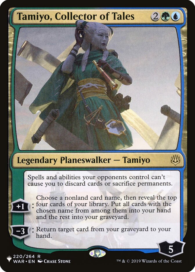 Tamiyo, Collector of Tales [The List] | Boutique FDB TCG