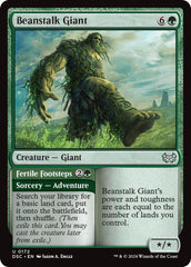 Beanstalk Giant [Duskmourn: House of Horror Commander] | Boutique FDB TCG