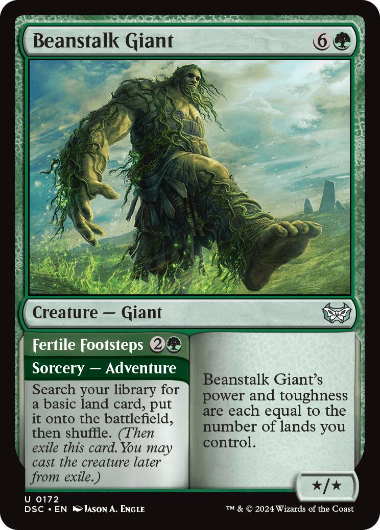 Beanstalk Giant [Duskmourn: House of Horror Commander] | Boutique FDB TCG