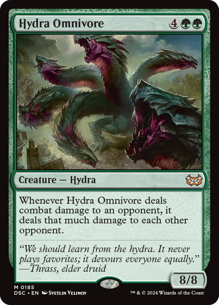 Hydra Omnivore [Duskmourn: House of Horror Commander] | Boutique FDB TCG