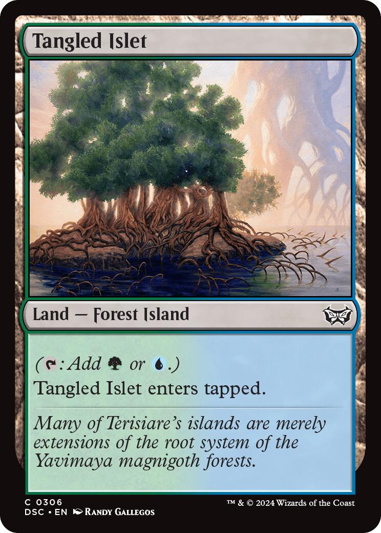 Tangled Islet [Duskmourn: House of Horror Commander] | Boutique FDB TCG