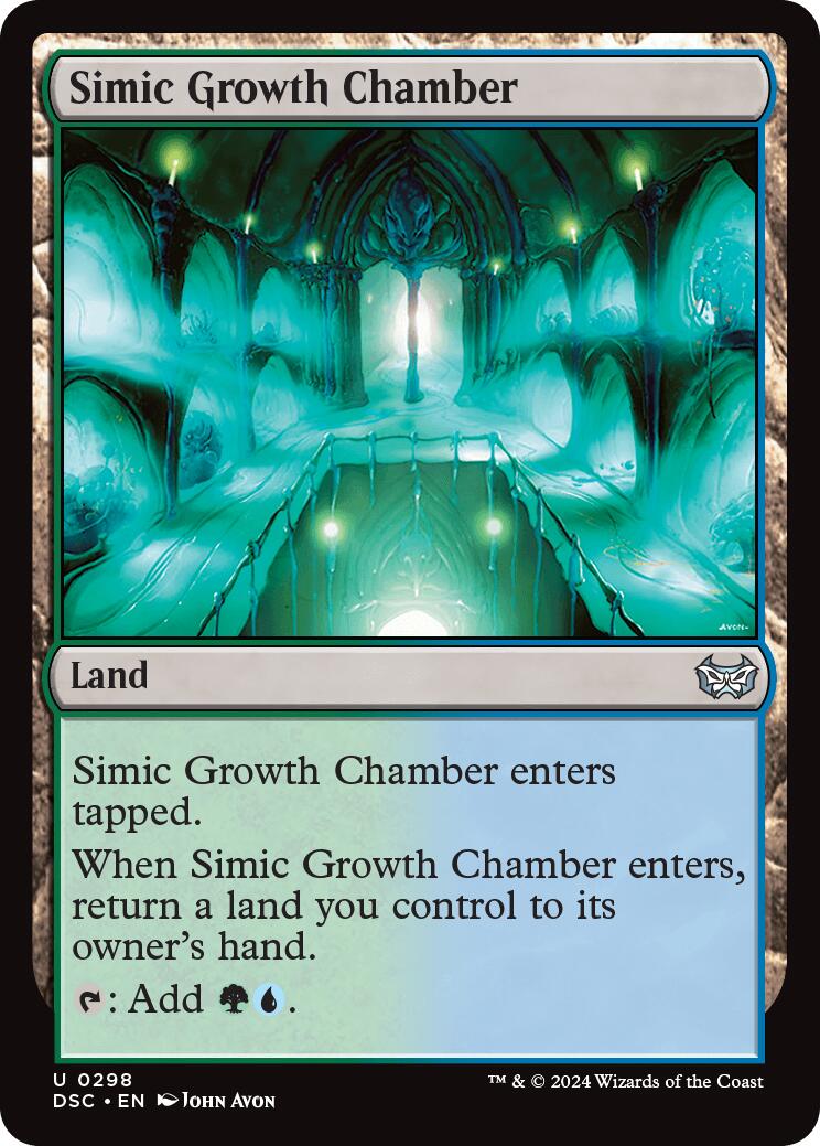 Simic Growth Chamber [Duskmourn: House of Horror Commander] | Boutique FDB TCG