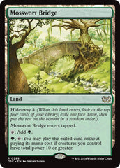 Mosswort Bridge [Duskmourn: House of Horror Commander] | Boutique FDB TCG