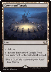 Drownyard Temple [Duskmourn: House of Horror Commander] | Boutique FDB TCG