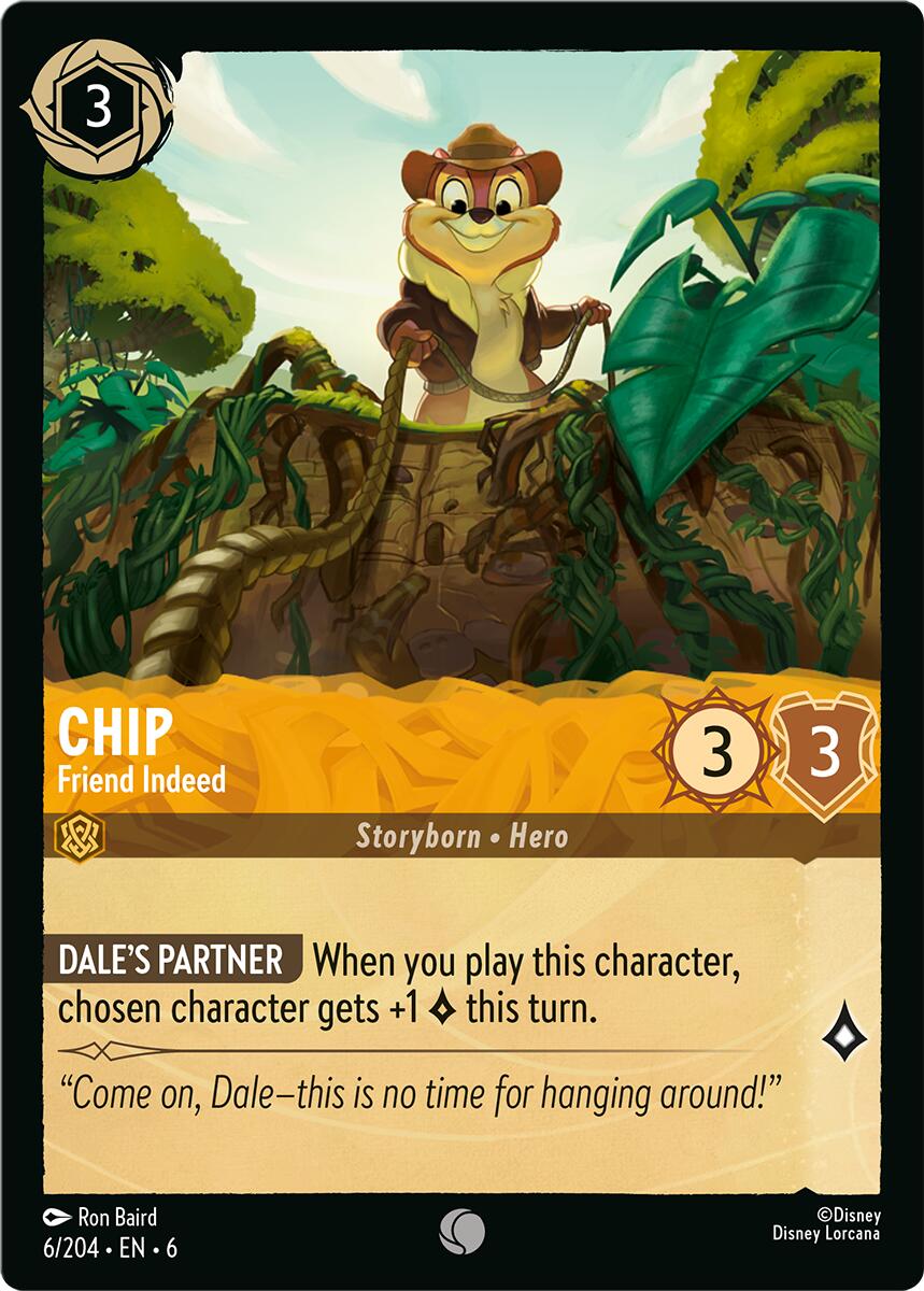 Chip - Friend Indeed (6/204) [Azurite Sea] | Boutique FDB TCG