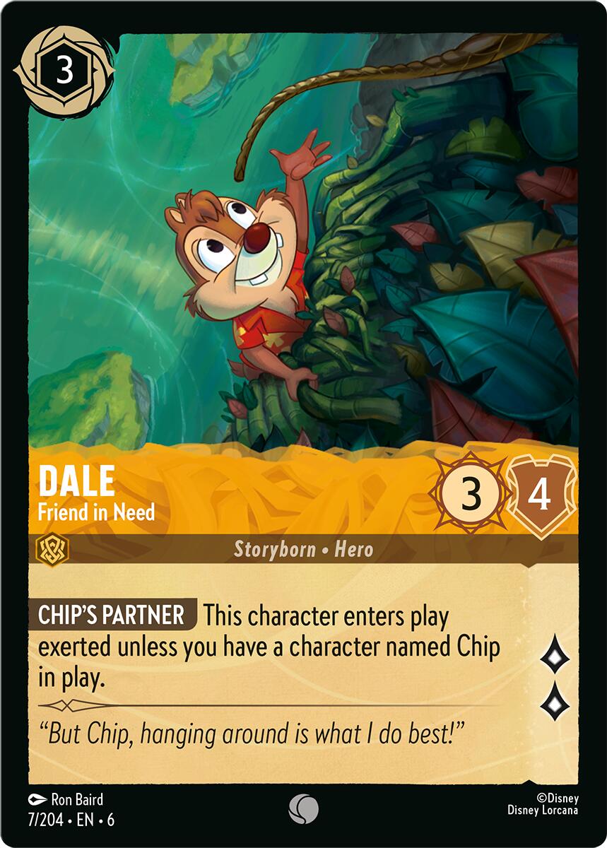 Dale - Friend in Need (7/204) [Azurite Sea] | Boutique FDB TCG