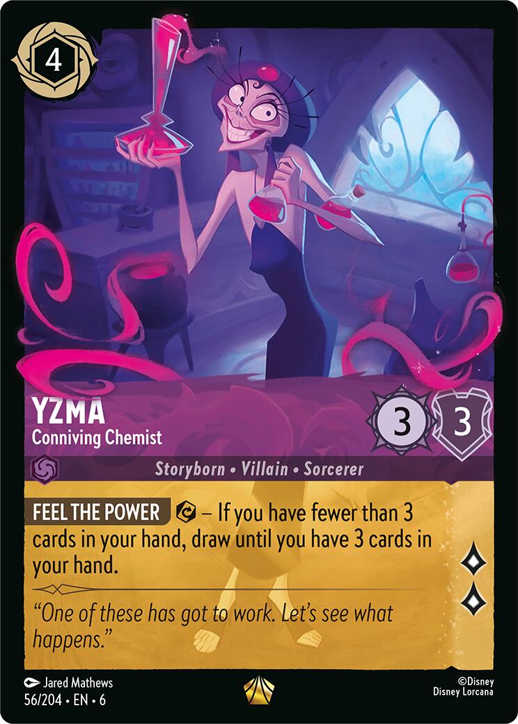 Yzma - Conniving Chemist (56/204) [Azurite Sea] | Boutique FDB TCG