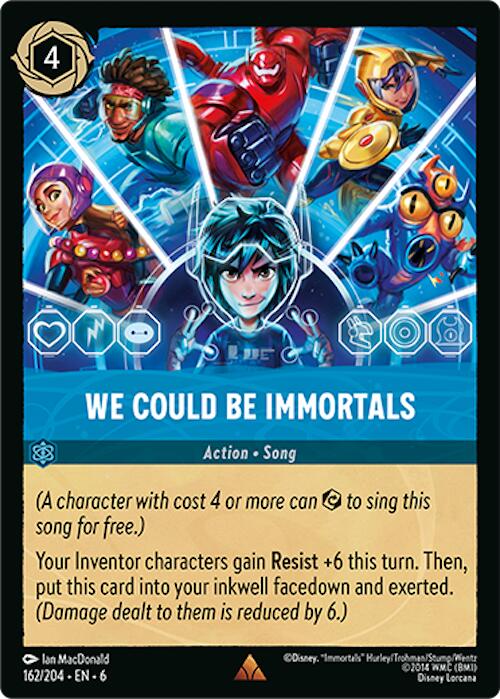 We Could Be Immortals (162/204) [Azurite Sea] | Boutique FDB TCG