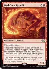 Barbflare Germlin [Duskmourn: House of Horror Commander] | Boutique FDB TCG