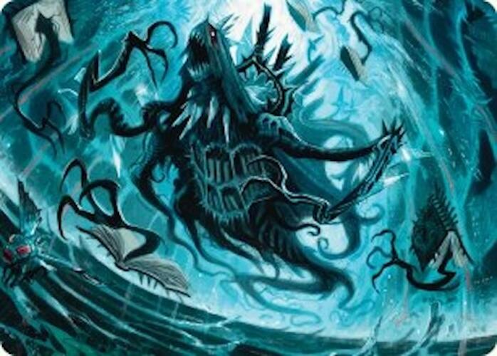Overlord of the Floodpits Art Card [Duskmourn: House of Horror Art Series] | Boutique FDB TCG