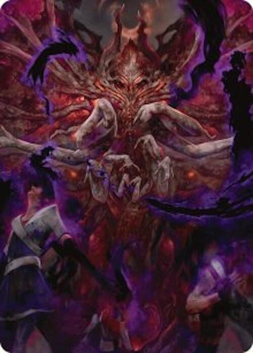 Damnation Art Card [Duskmourn: House of Horror Art Series] | Boutique FDB TCG