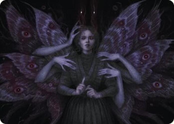 Demonic Counsel Art Card (7/54) [Duskmourn: House of Horror Art Series] | Boutique FDB TCG