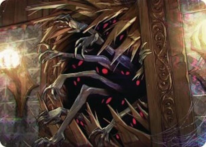 Withering Torment Art Card [Duskmourn: House of Horror Art Series] | Boutique FDB TCG