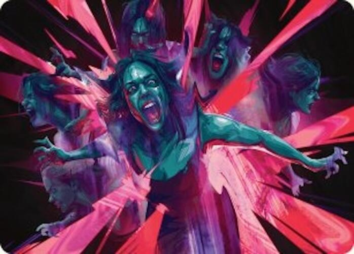 Waltz of Rage Art Card [Duskmourn: House of Horror Art Series] | Boutique FDB TCG