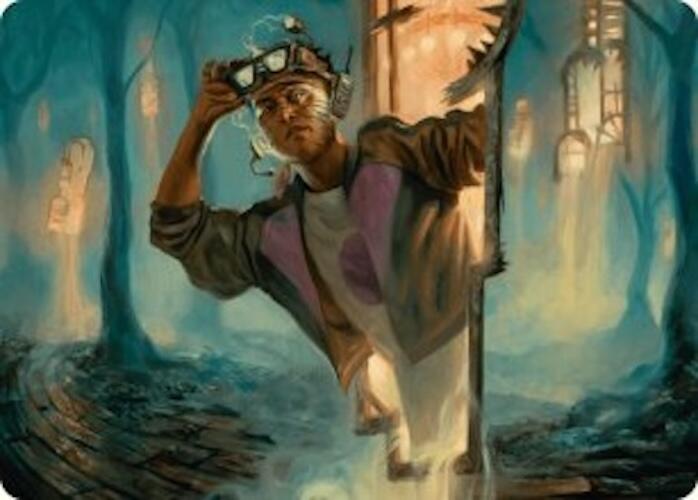 House Cartographer Art Card [Duskmourn: House of Horror Art Series] | Boutique FDB TCG