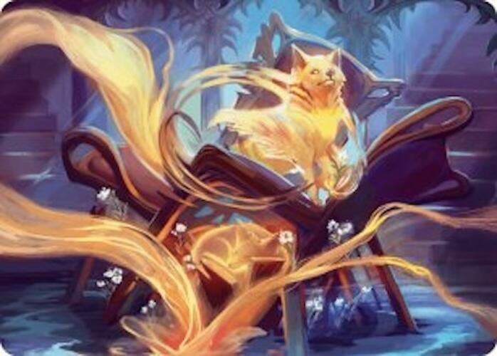 Inquisitive Glimmer Art Card [Duskmourn: House of Horror Art Series] | Boutique FDB TCG