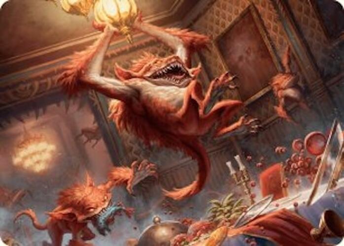 Midnight Mayhem Art Card [Duskmourn: House of Horror Art Series] | Boutique FDB TCG