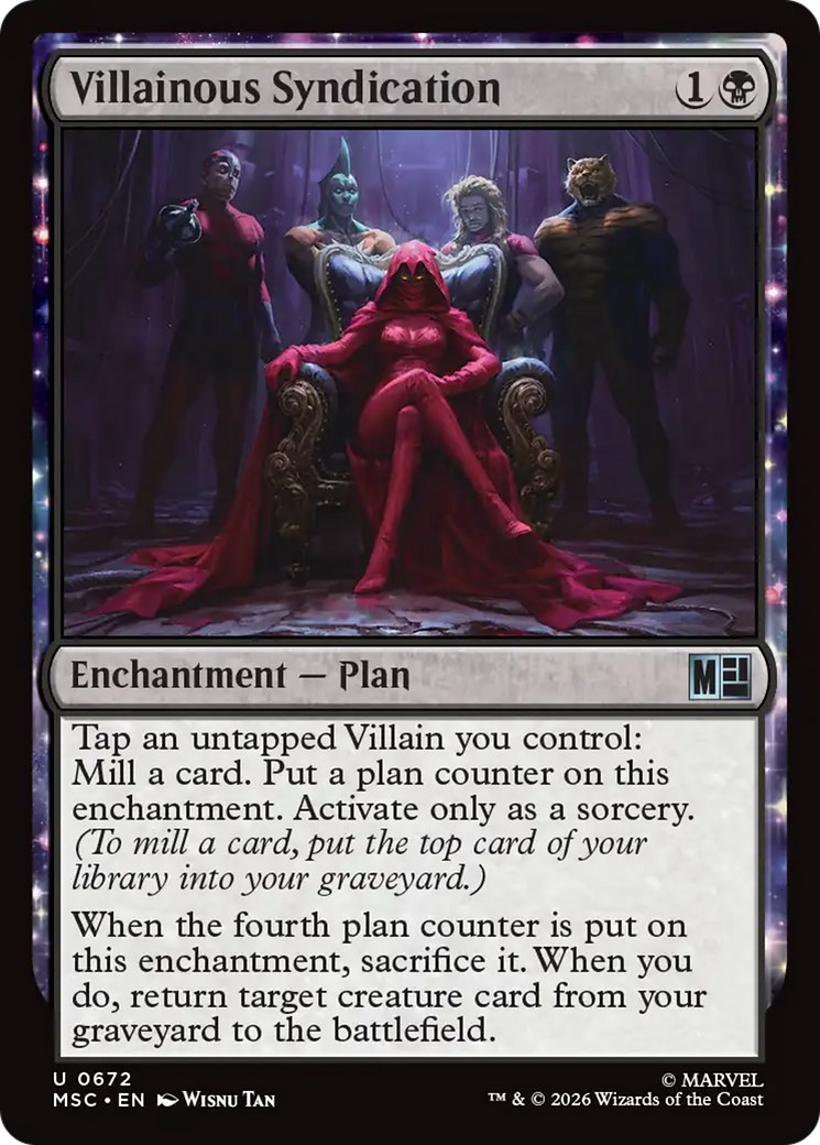 Villainous Syndication [Marvel Super Heroes Commander] | Boutique FDB TCG