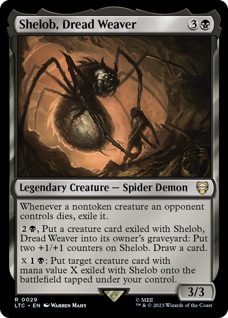 Shelob, Dread Weaver [The Lord of the Rings: Tales of Middle-Earth Commander] | Boutique FDB TCG