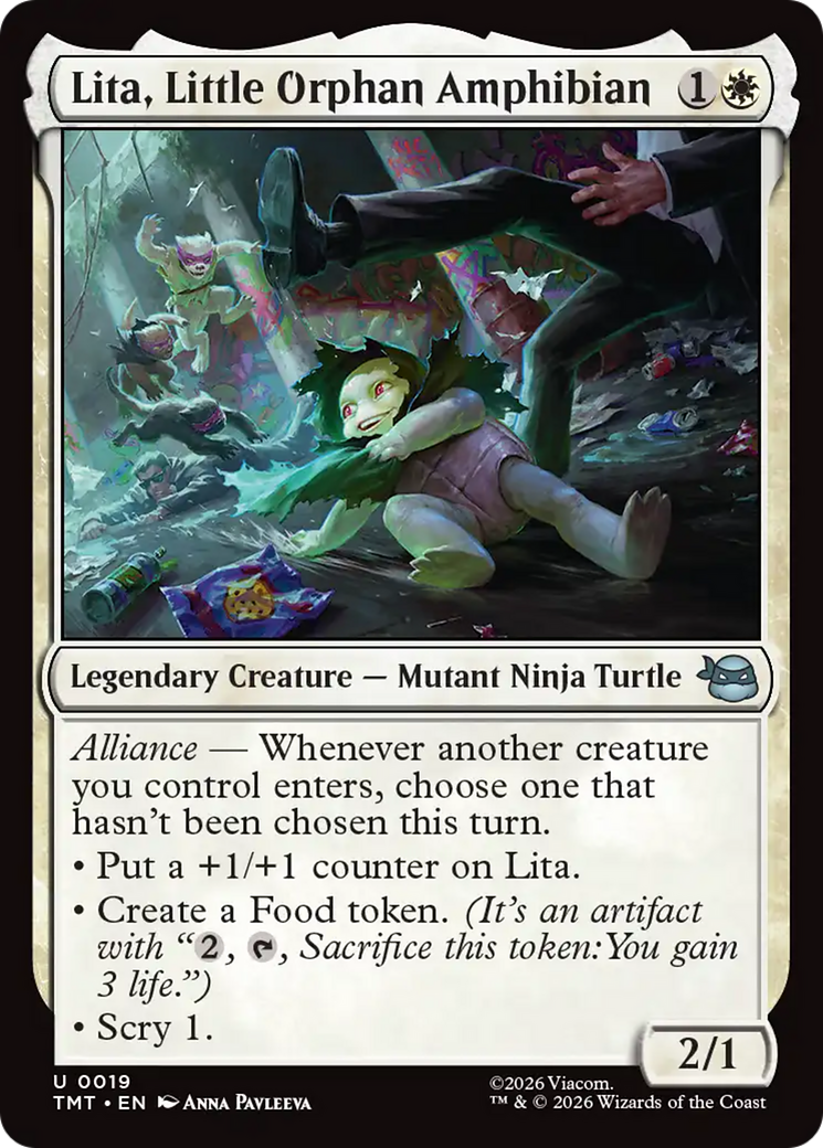 Lita, Little Orphan Amphibian [Teenage Mutant Ninja Turtles] | Boutique FDB TCG