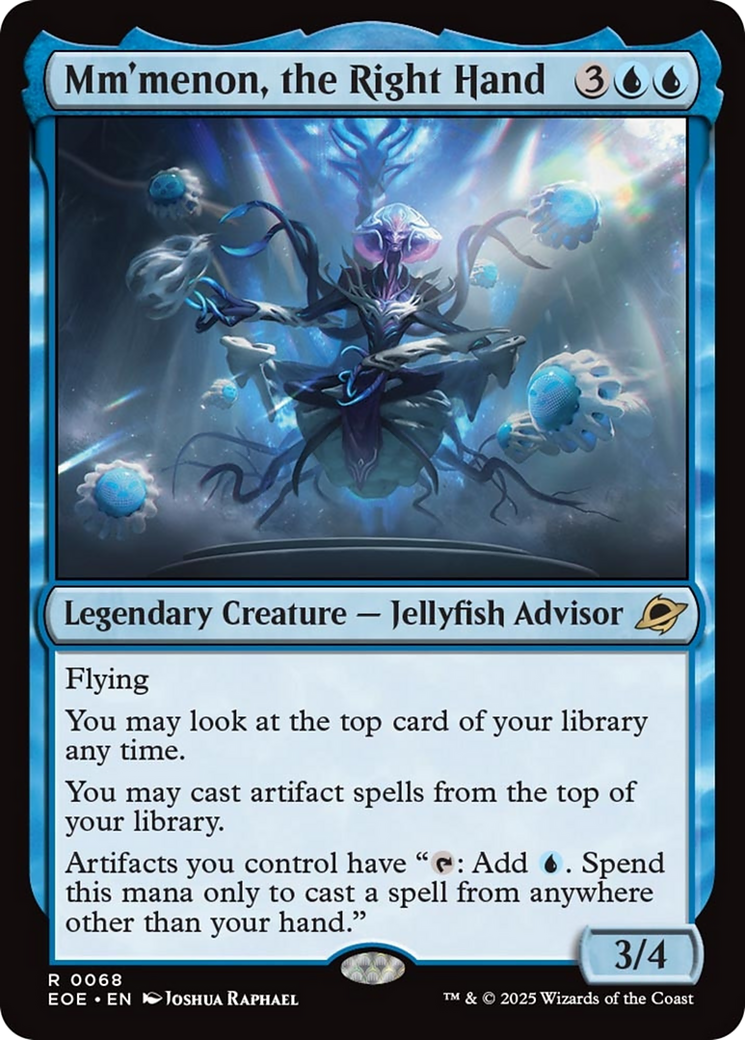 Mm'menon, the Right Hand [Edge of Eternities] | Boutique FDB TCG