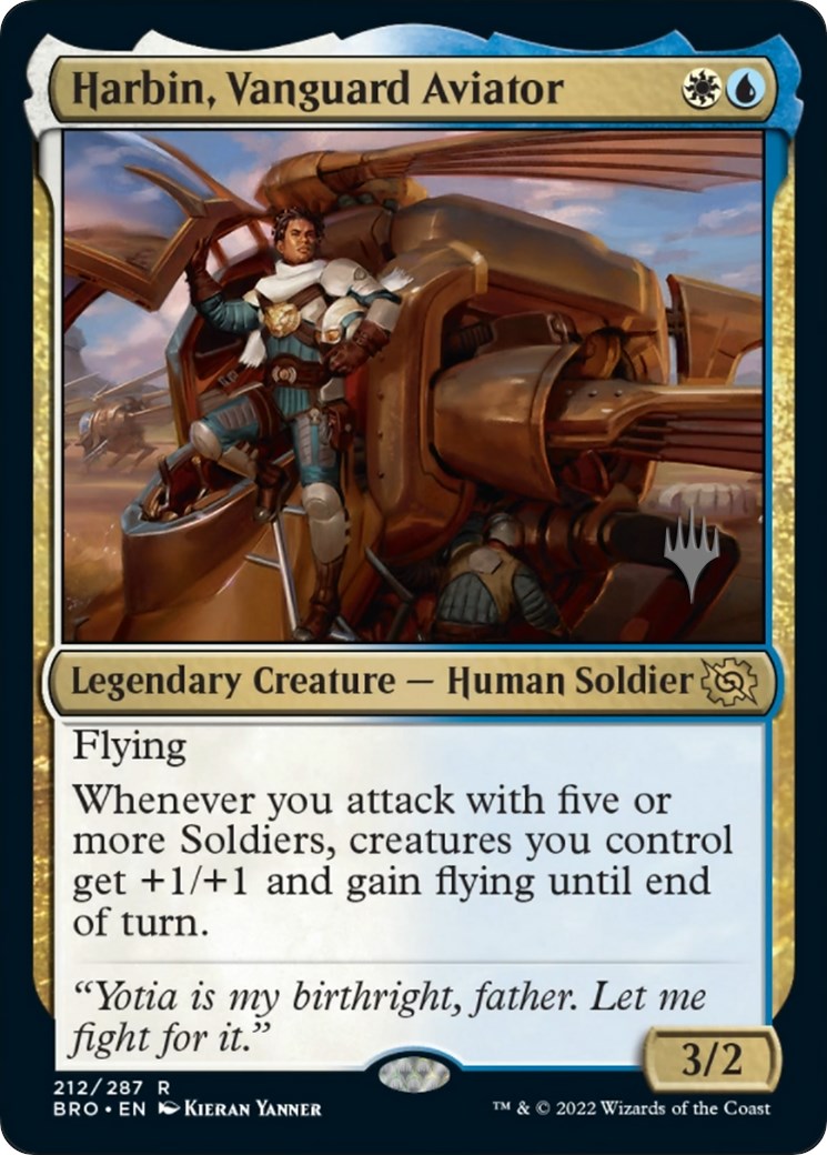 Harbin, Vanguard Aviator (Promo Pack) [The Brothers' War Promos] | Boutique FDB TCG