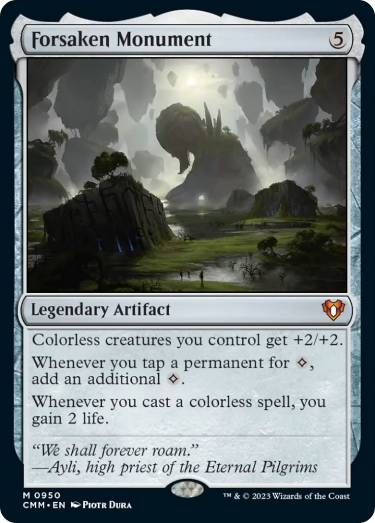 Forsaken Monument [Commander Masters] | Boutique FDB TCG