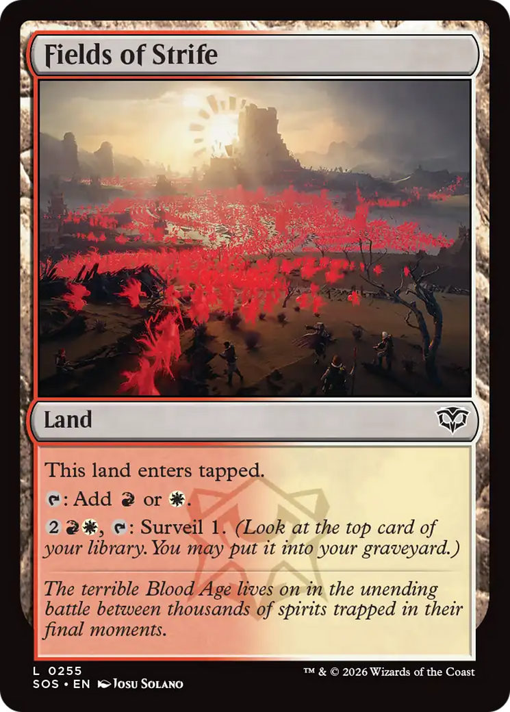 Fields of Strife [Secrets of Strixhaven] | Boutique FDB TCG